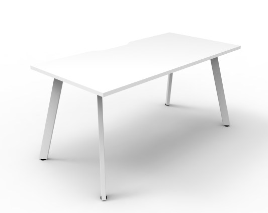 Black Frame - Natural Oak Top
